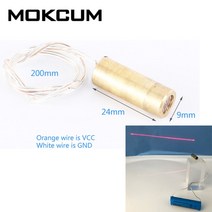수평계 레이져 광파기 수평기 레이저 측정기 레벨기 650nm 5mW 3V 적십자선 선 점 모듈 적색 다이오드 포인터 수평 포지셔닝 라이트, Line Symbol Version