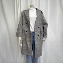 여성 봄가을 롱코트 44~55추천S061#