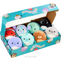 스퀴시 멜로인형 5인치 Mini 8 Pack Sealife 회색 상어 