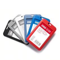 사원증 목걸이 케이스 명찰 목걸이줄 출입증 카드케이스 신분증케이스 소량사원증제작 사원증줄 명찰케이스 사원증디자인 신분증 카드 릴케이스 행사 카드키홀더 명철 블랙가로