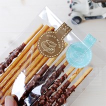 중앙패키지 빼빼로봉투(무지) 60 X 400mm 200개, 1팩