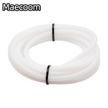 1/2/1.75 미터 2x4mm ID OD PTFE 튜브 3D 프린터 부품 파이프 보우덴 J-헤드 필라멘트 가이드 Ender3 v2 C, 01 White_02 2M