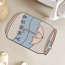 폴라도레 소프트 규조토 발매트 욕실 주방 매트 화장실 부엌 러그, 14-써니캔[45x65cm]