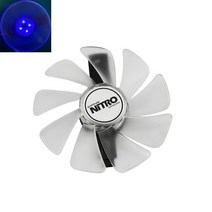 그래픽카드 글카 95MM 없음 케이블 사파이어 RX580 RX480 RX 팬 채굴 게임용, 1PCS
