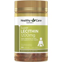 헬시케어 수퍼 레시틴 1200mg 캡슐, 100정, 3개