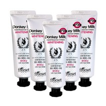 프리셋 당나귀밀크 핸드 에센스 크림 50ml 5개/핸드크림/우체국소포발송