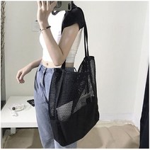 여름 해수욕장 네트백 그물가방 패션 숄더백