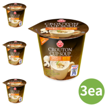맛있는 크루통 버섯크림스프 컵스프 27g 3개 버섯스프 버섯수프 크림수프 어린이스프 아침대용 아침대용식 아침에스프 아침스프 즉석스프 mushroom cream soup 회사스프