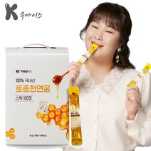 국내산 강원도 토종 아카시아 벌꿀 꿀스틱 대용량 선물용 100포