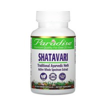 파라다이스 허브 샤타바리 60 베지 캡슐 Paradise Herbs Shatavari