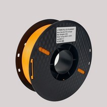 KINGROON3D 프린터 PLA 필라멘트 1KG 175mm 하이퀄리티 3D 프린팅 소재 분해성 친환경 플라스틱 표준 1 롤, 오렌지