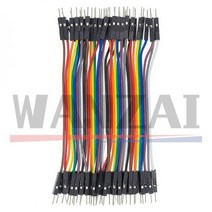 브레드 보드 과학 아두이노 빵판 MB-102 MB102 400 830 포인트 솔더리스 PCB 빵 테스트 arduino 실험실 SYB-830 용 듀폰 라인 DIY 개발, [07] 10CM F-M