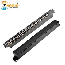 poe인젝터 RackMount-24 포트 기가비트 PoE 인젝터 PTZ 카메라 액세스 포인트 Ubiquiti 장치용 로드 밸런싱 LED 표시기