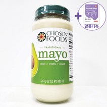 코스트코 초슨푸드 아보카도 마요네즈 710ML + 더메이런 알콜티슈
