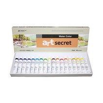 [알파] [아트시크릿]수채화물감세트 7.5mlx18색, 옵션:[6466690]옵션없음