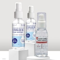 Dr. Green Pure 안심하고 사용하는(에탄올70%) 스테럴라이즈플러스 손소독제 50ml 스프레이(휴대용) 28개팩
