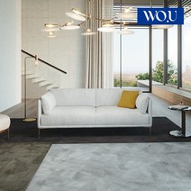 [런칭특가] 코지소파 3인 니팅패브릭, 크림 아이보리