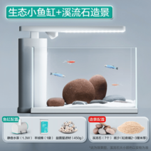무환수어항 아크릴 자동청소 미니수족관, [계류석] 조경세트