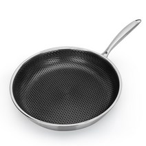 (해외직구) 프라이팬 들러붙지인덕션 호환 다목적 조리기구 가정 주방이나 식당, 1개, 기본