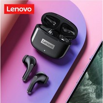 레노버 LP40 프로 무선 블루투스 이어폰5.1, 블랙