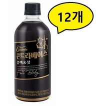 롯데칠성음료(주) 칸타타 콘트라베이스 블랙앤샷 500ml, 12개