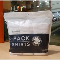 리트머스 남녀공용 부드러운 면 100% 기본 반팔티셔츠 3장 1팩 LN7TU453