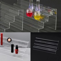 리시안제이 4단 계단식 아크릴 진열대 주얼리쇼케이스 화장품진열대