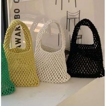 그물 손뜨개가방 니트 뜨게가방 니트가방 네트백