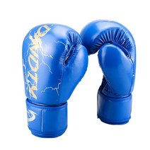 복싱 장갑 가라테 무에타이 권투 글러브 훈련용 MMA, 12 OZ, Blue