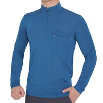 엑스트라스포티 국내생산 등골오싹 남성 냉감 긴팔 등산 작업복 집업 티셔츠(A22LT031M)