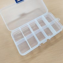 비즈 악세사리 보관통(10구), 1개