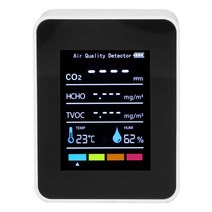 가스감지기 CO2 감지 센서 품질 모니터 실시간 반도체 사무실용, 한개옵션0