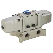 KCC 공압솔레노이드밸브(5포트) KS4130-042G(싱글)