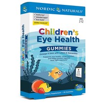 NordicNaturals Eye Health 칠드런 아이 헬스 구미 딸기 30정