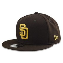 New Era San Diego Padres 기본 9FIFTY 스냅백 브라운