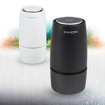 차량용품 차량용 미니 공기청정기 공기정화기, 블랙