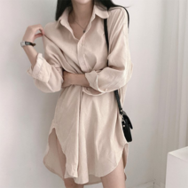 NewCare여성 골덴 롱셔츠 골덴원피스 남방