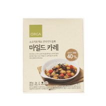 ORGA 가정식 마일드카레 300g (150gx2봉) 별식 술안주 간편식 캠핑 혼밥 자취 튀김, 1개