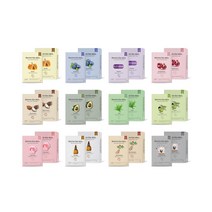 라뷰떼 리바이브 더 스킨 12종 마스크팩 1일1팩 매일 다른 피부 맞춤 케어, 알로에