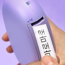 신형 이름 네임 스티커 라벨 프린터 블루투스 M&S정품, 화이트