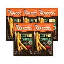올반 에어쿡 대왕 오징어튀김 400g 5팩, 단품