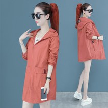 자외선차단 여성 여름 바람막이점퍼 룽 루즈핏 점퍼05 GHL05 595976750296_Vw44