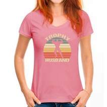트로피 Trophy Husband Shirt Funny For Cool Father Dad Or Pa Man Top Men's 최신 가을 탑 셔츠 코튼, 10 WoMen Deep pink_08 XXXL