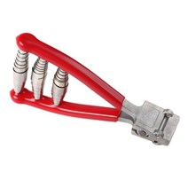 테니스 스트링 금속 스프링 시작 클램프 배드민턴 라켓 스타터 도구 와이드 헤드 스프링, 없음