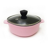 알루아트 IH 사각 세라믹 양수냄비 그릴팬 국산제작, MR 양수냄비 20cm
