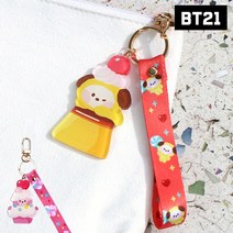 BT21 열쇠고리 키링 가방고리 다이어리 에어팟 지갑, CHIMMY