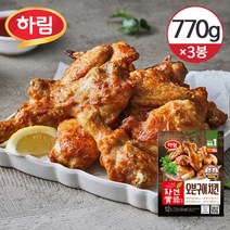 [하림] 자연실록 오븐구이치킨 770g x 3팩, 3개