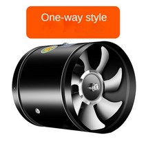 공업용환풍기 배풍기 대형 브로워 송풍기 엔진 파이프 배기 팬 덕트 천장 공기 환기 창문 추출기 화장실 주방 벽 다락방 산업용 4 인치 6 7 8, 8inch_Black 3