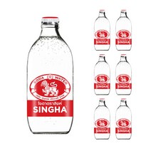 싱하 소다워터 태국 탄산수 325ml, 싱하탄산수 6병