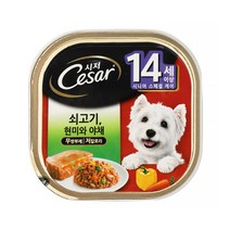 시저 14세이상-소고기 100g, 단품